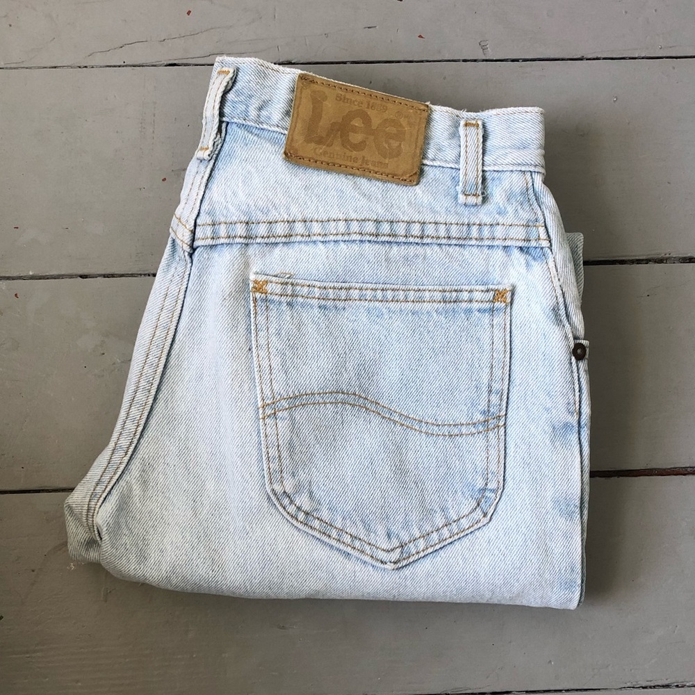Vintage light wash jeans